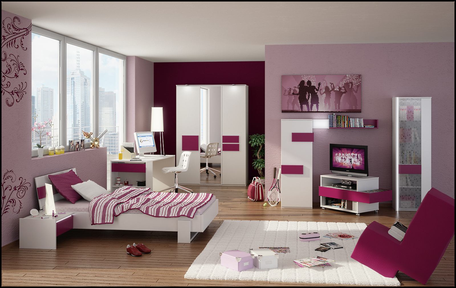 Girls Bedroom Set