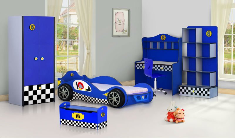 boys car bedroom set